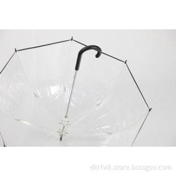 23" Custom Clear PVC Umbrella For Gift , Dome Transparent U